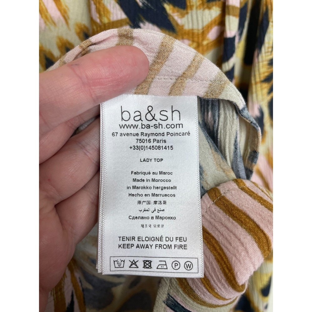 ba&sh Multicolor Button Down Shirt - Picture 9 of 12